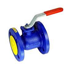 Кран шаровой чугун 565A Ду 015 Ру16 фл 150C Zetkama 565A-015-C-09	