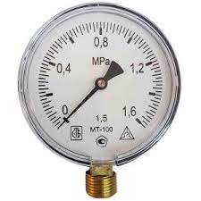 Манометр МТ-100х 6 кгс/см2 G1/2