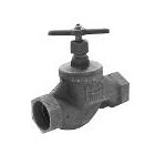 Клапан запорный чугунный, 15кч18п1 Ду 50 Ру16 м/м