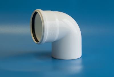 Отвод для бесш. кан-и из ПП Ø 50х87,5˚ РТП 24553